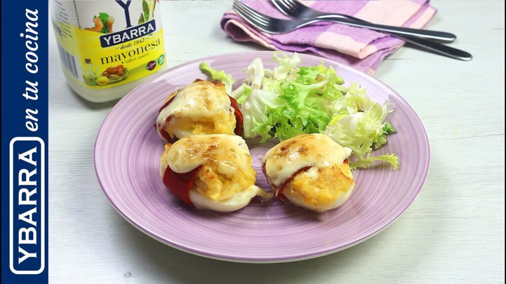 Pimientos rellenos de huevos gratinados: una deliciosa receta
