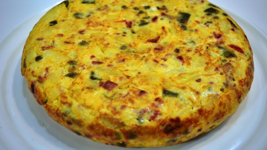 Receta de tortilla de patatas y alcachofas